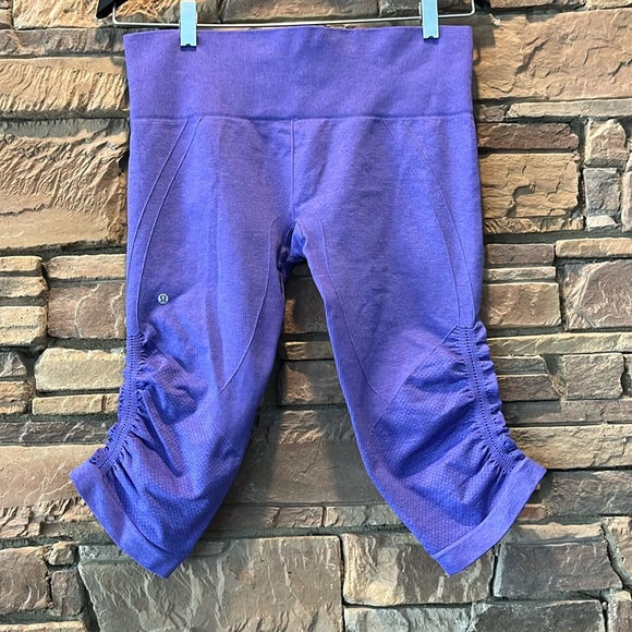 LULULEMON IN THE FLOW CROP LEGGINGS - Picture 5 of 7